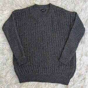 TOPSHOP METALLIC KNITTED‎ SWEATER
